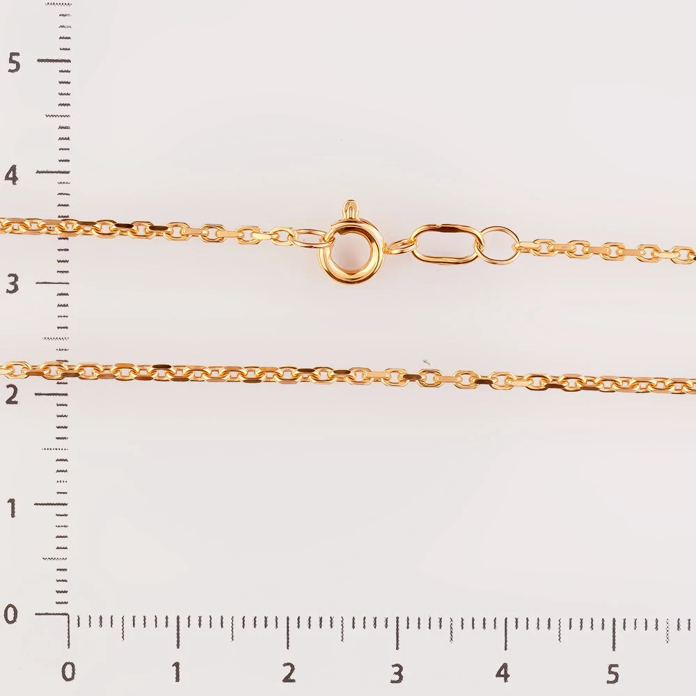 Цепь из красного золота 585 пробы