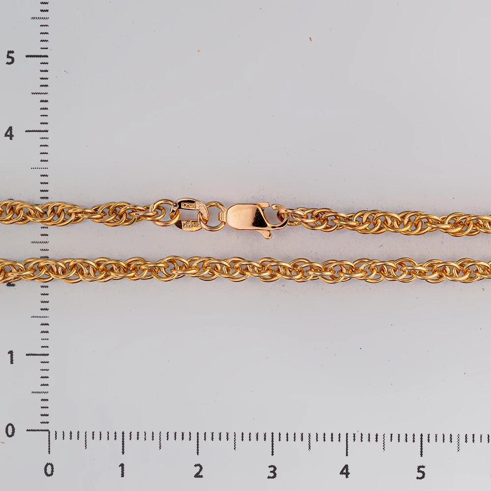 Цепь из желтого золота 585 пробы