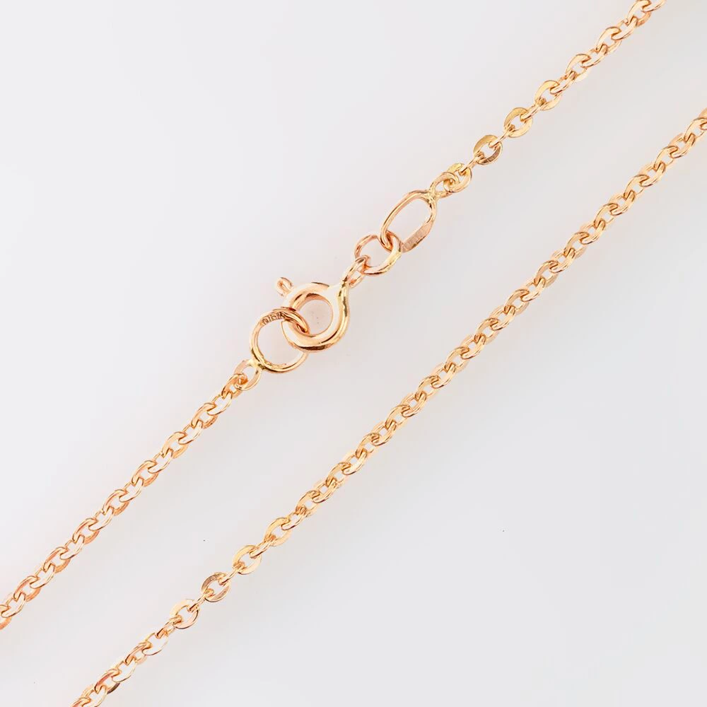 Цепь из красного золота 585 пробы