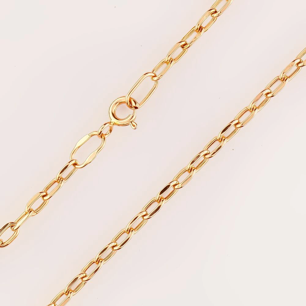 Цепь из красного золота 585 пробы