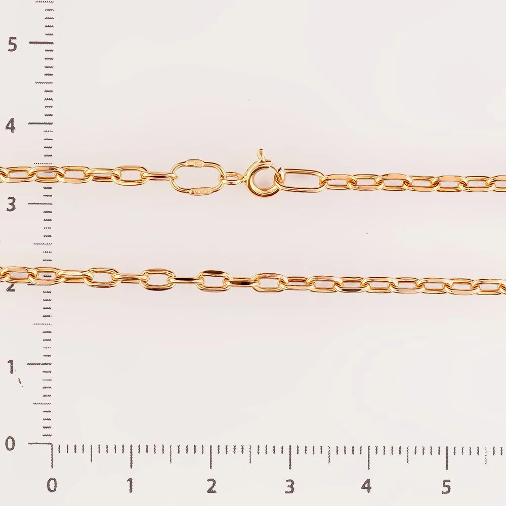 Цепь из красного золота 585 пробы