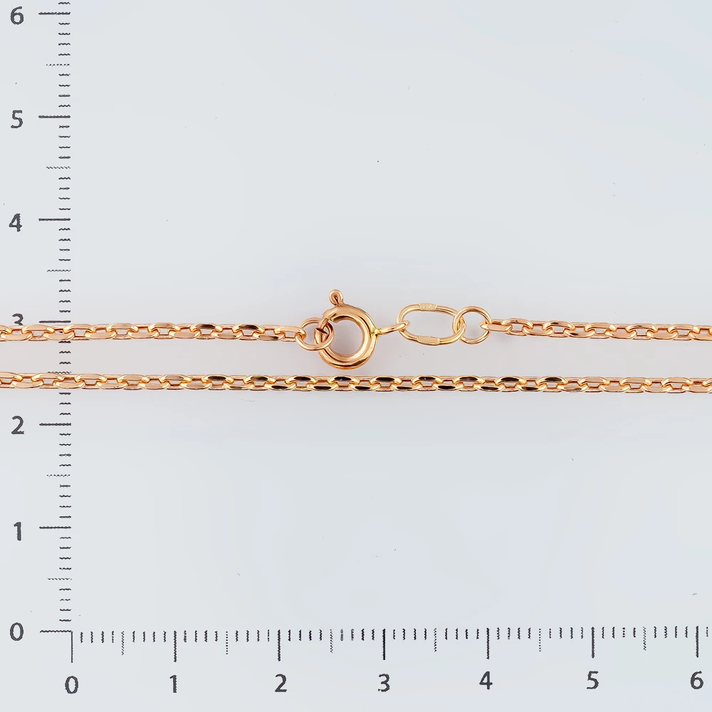 Цепь из красного золота 585 пробы