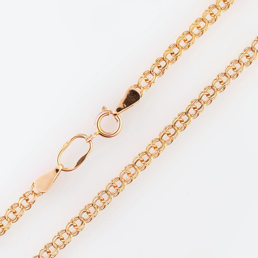 Цепь из красного золота 585 пробы