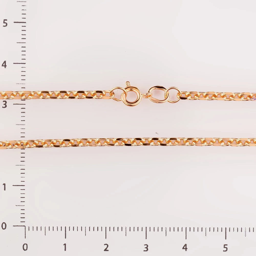 Цепь из красного золота 585 пробы