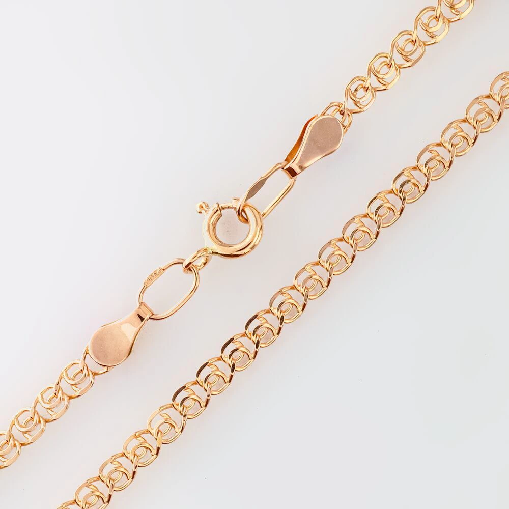 Цепь из красного золота 585 пробы