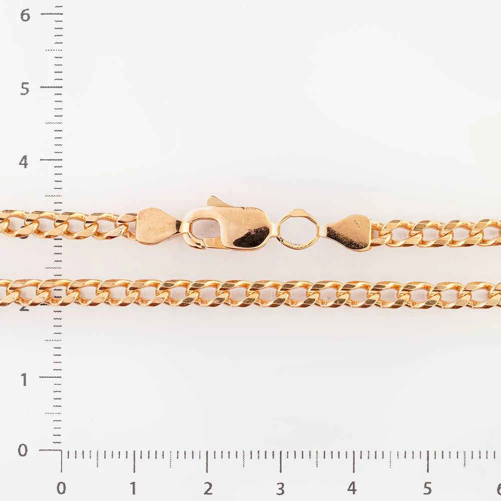 Цепь из красного золота 585 пробы