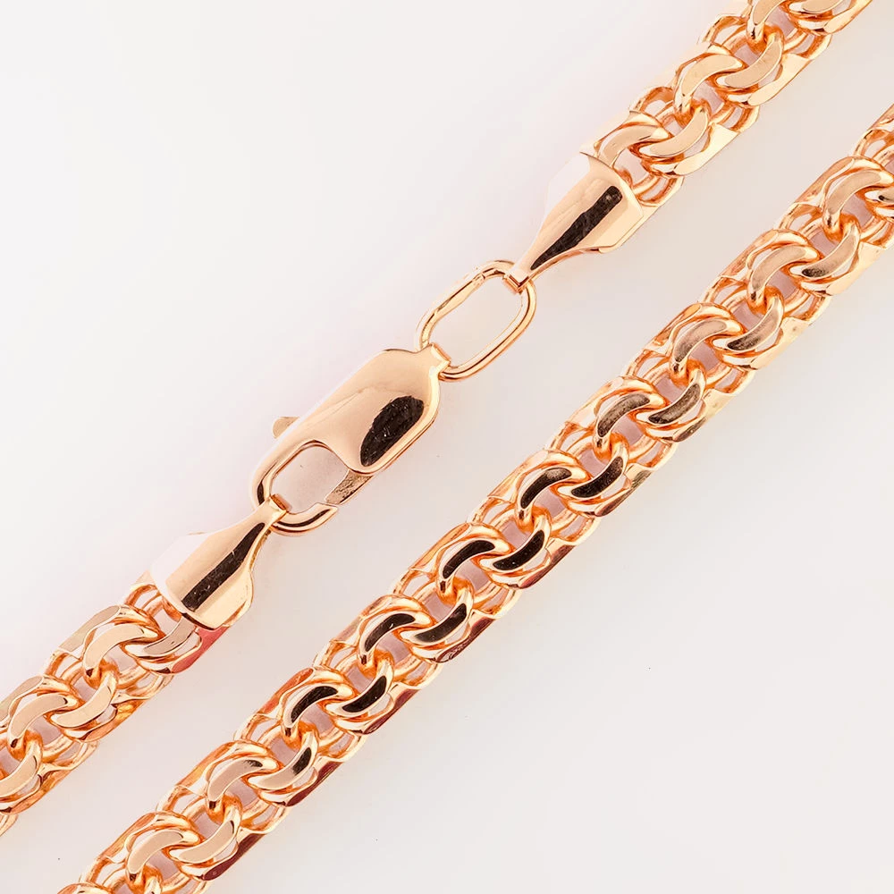 Цепь из красного золота 585 пробы