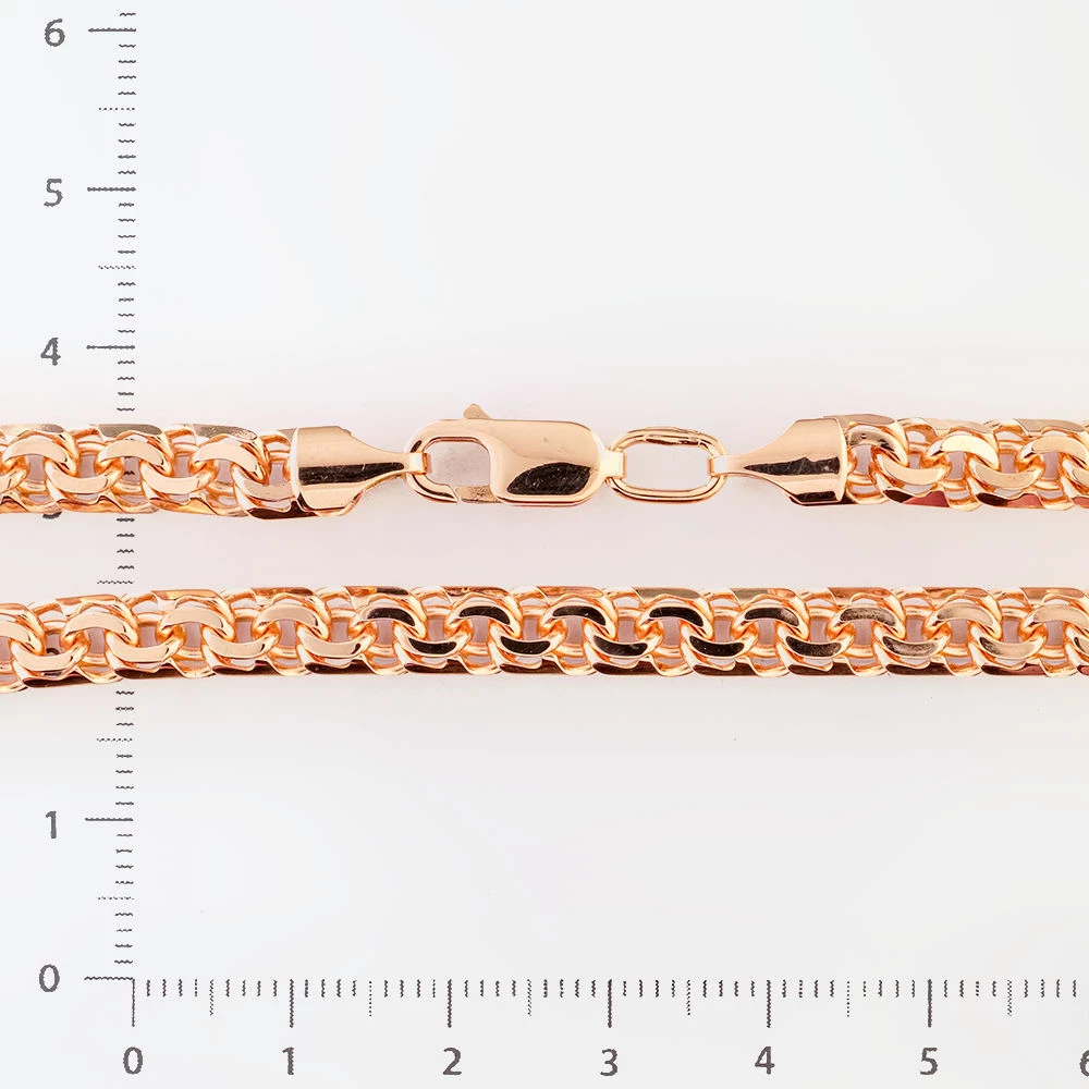 Цепь из красного золота 585 пробы