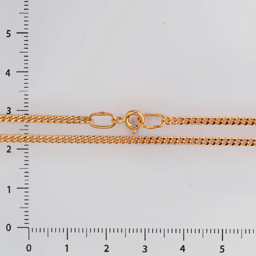 Цепь из красного золота 585 пробы