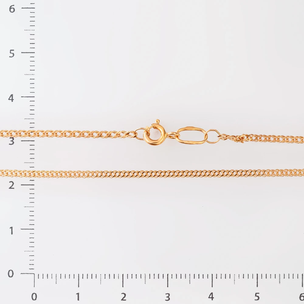 Цепь из красного золота 585 пробы