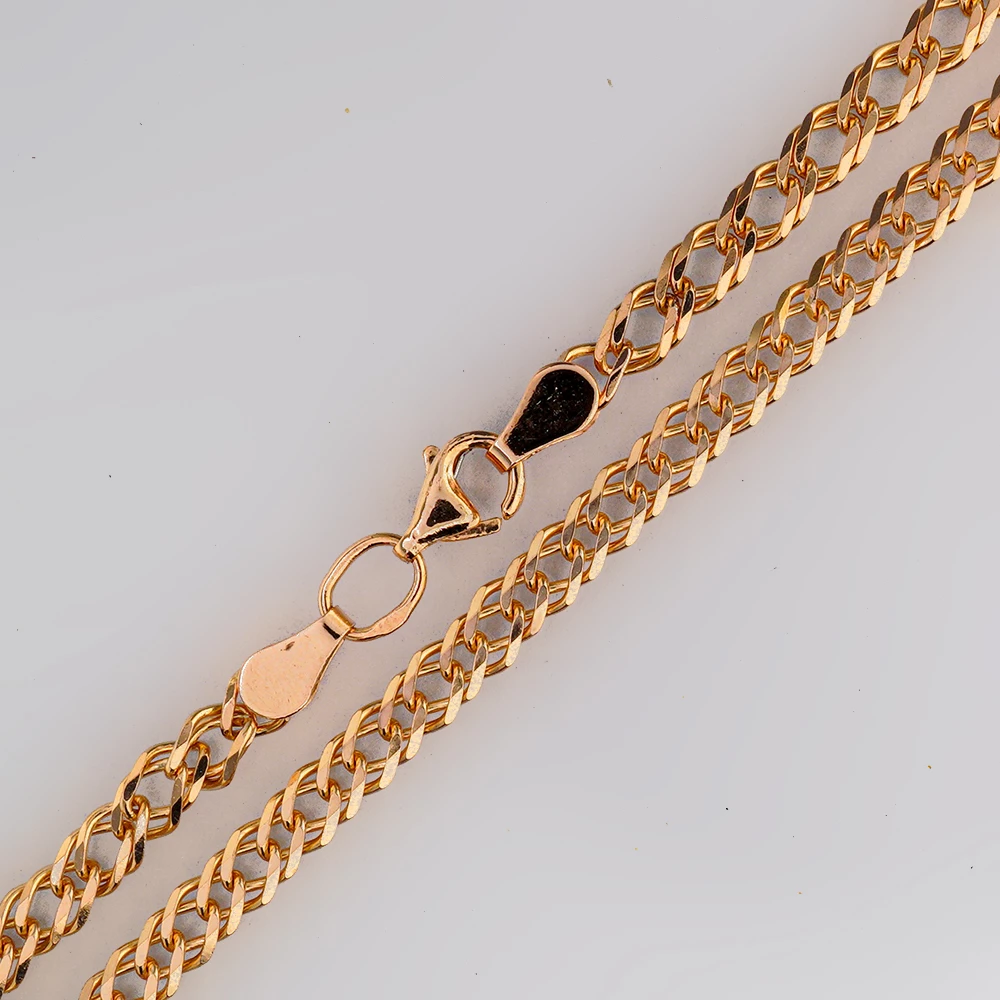 Цепь из красного золота 585 пробы