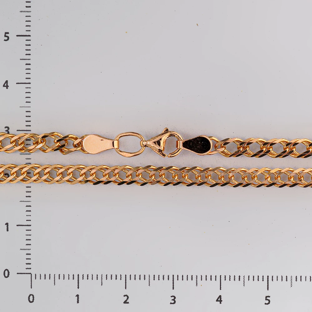 Цепь из красного золота 585 пробы