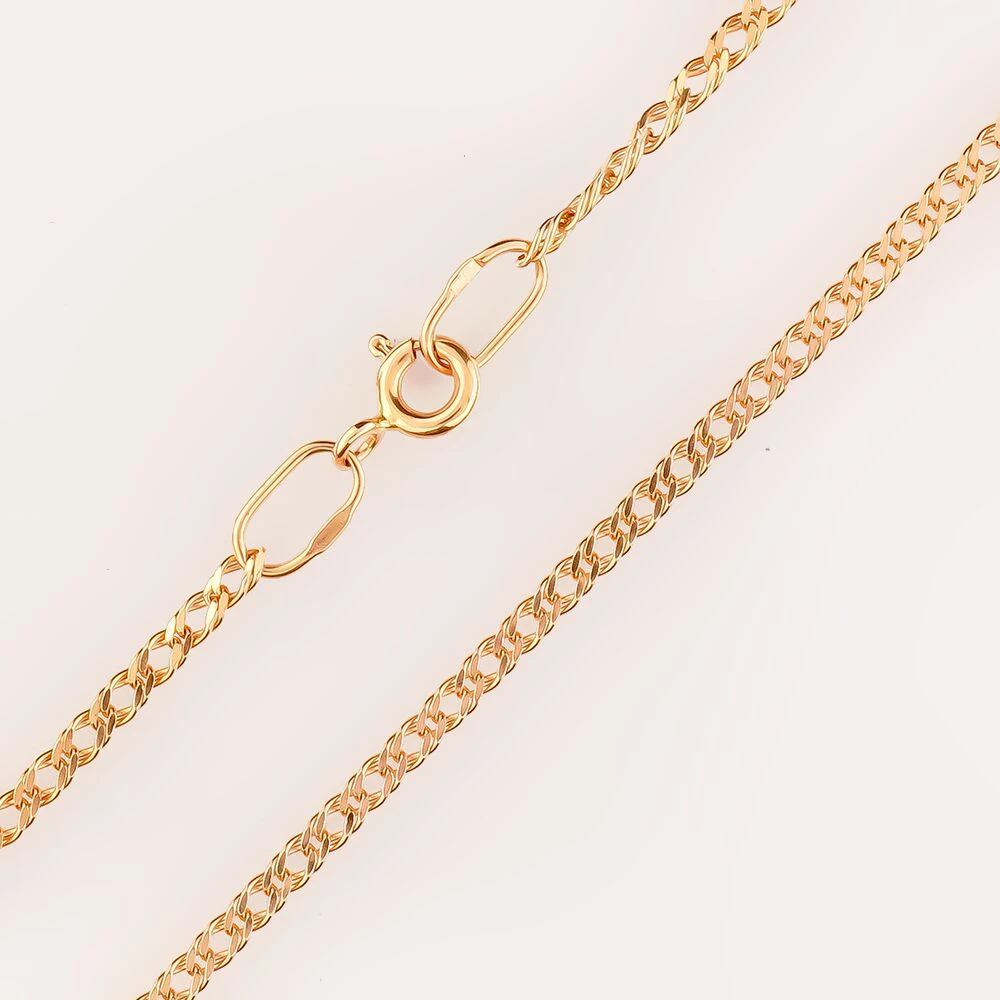 Цепь из красного золота 585 пробы