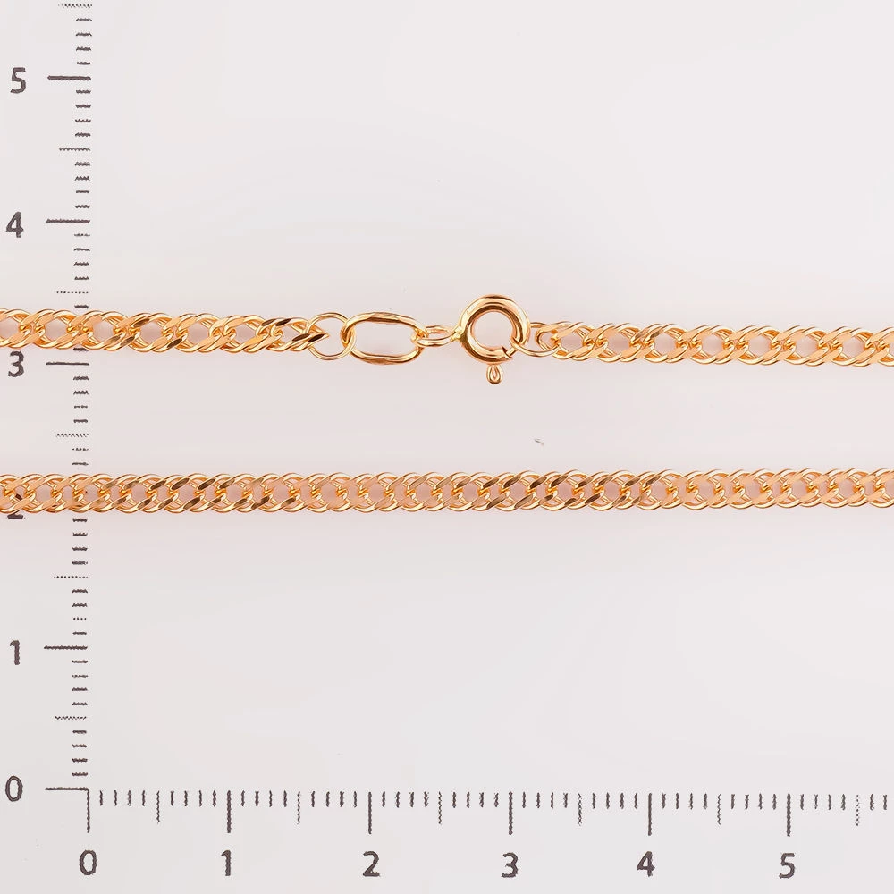 Цепь из красного золота 585 пробы