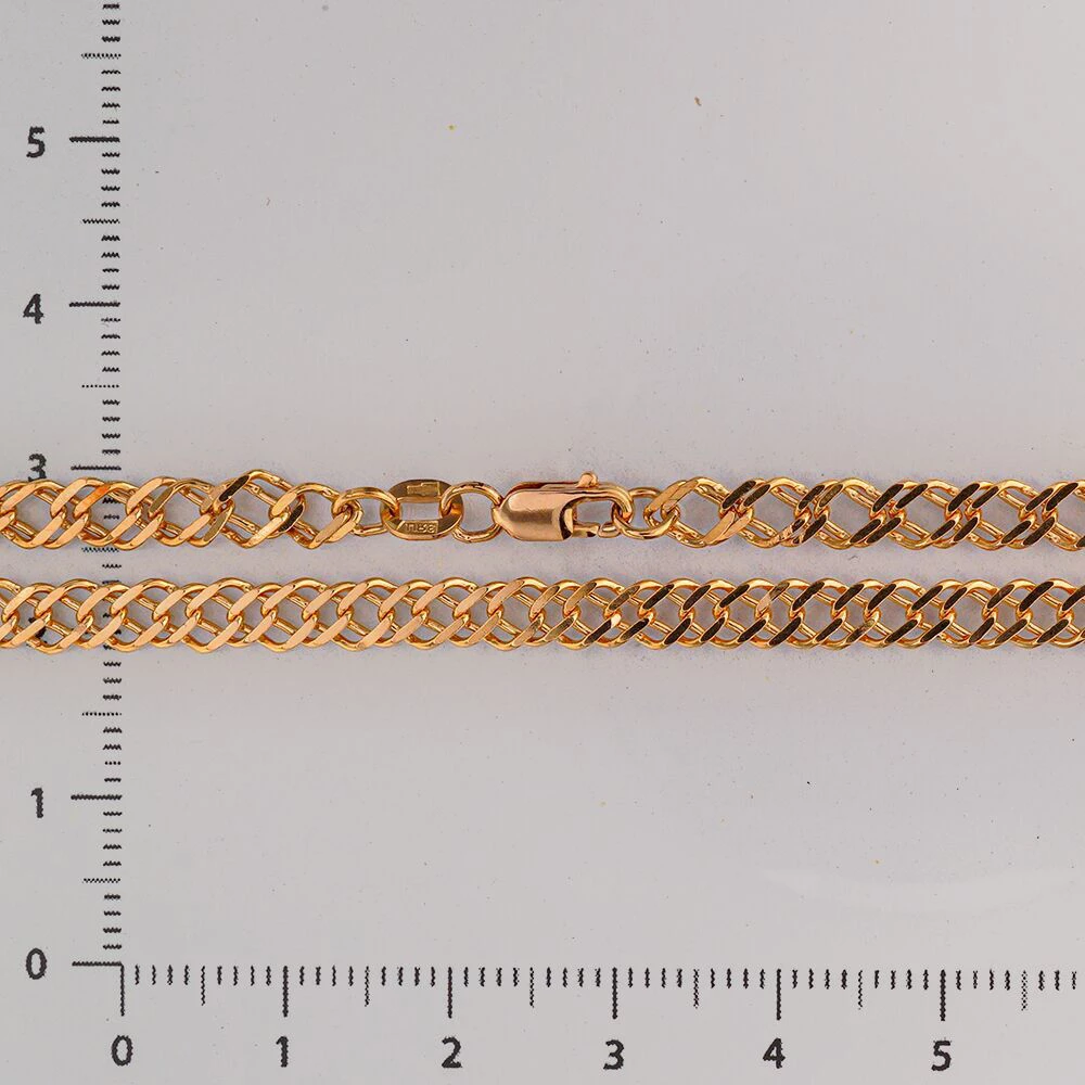 Цепь из красного золота 585 пробы