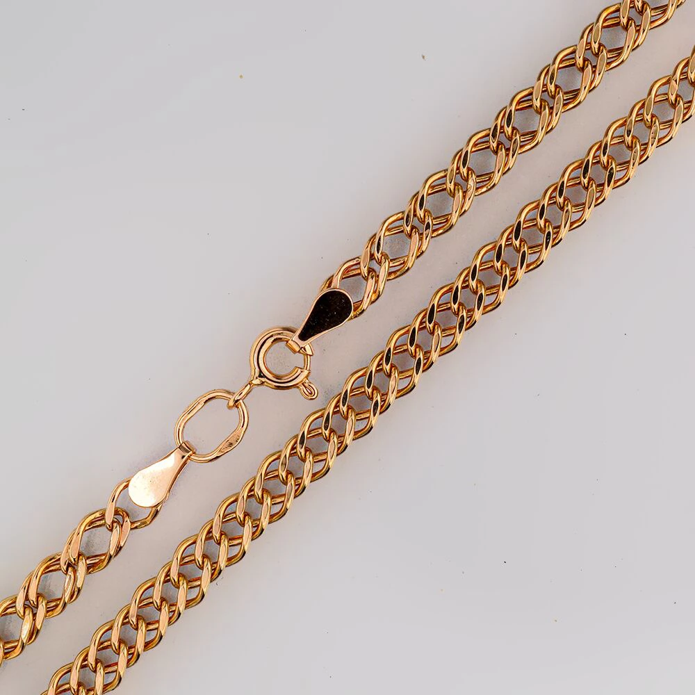 Цепь из красного золота 585 пробы