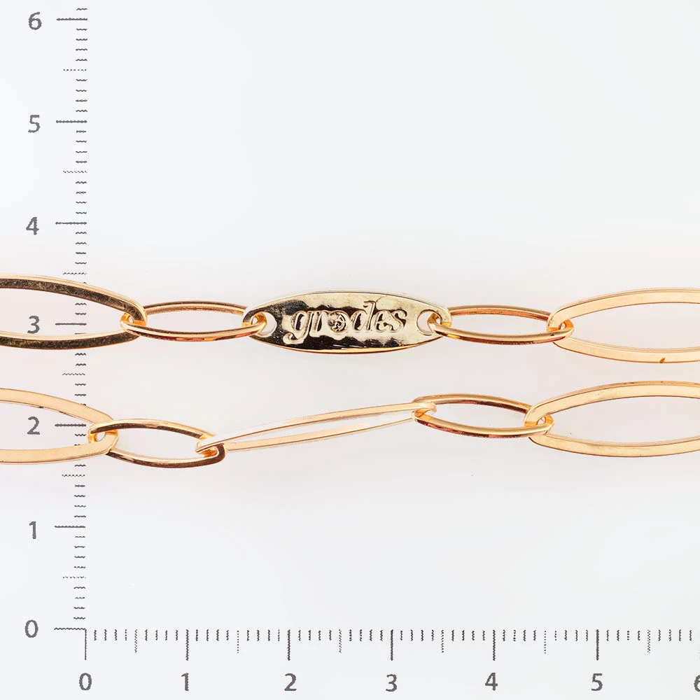 Цепь из красного золота 585 пробы