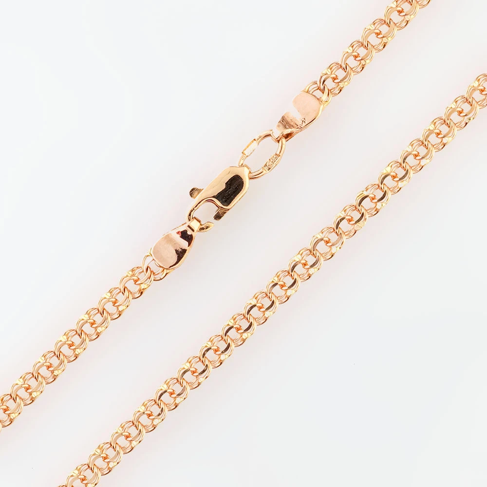 Цепь из красного золота 585 пробы