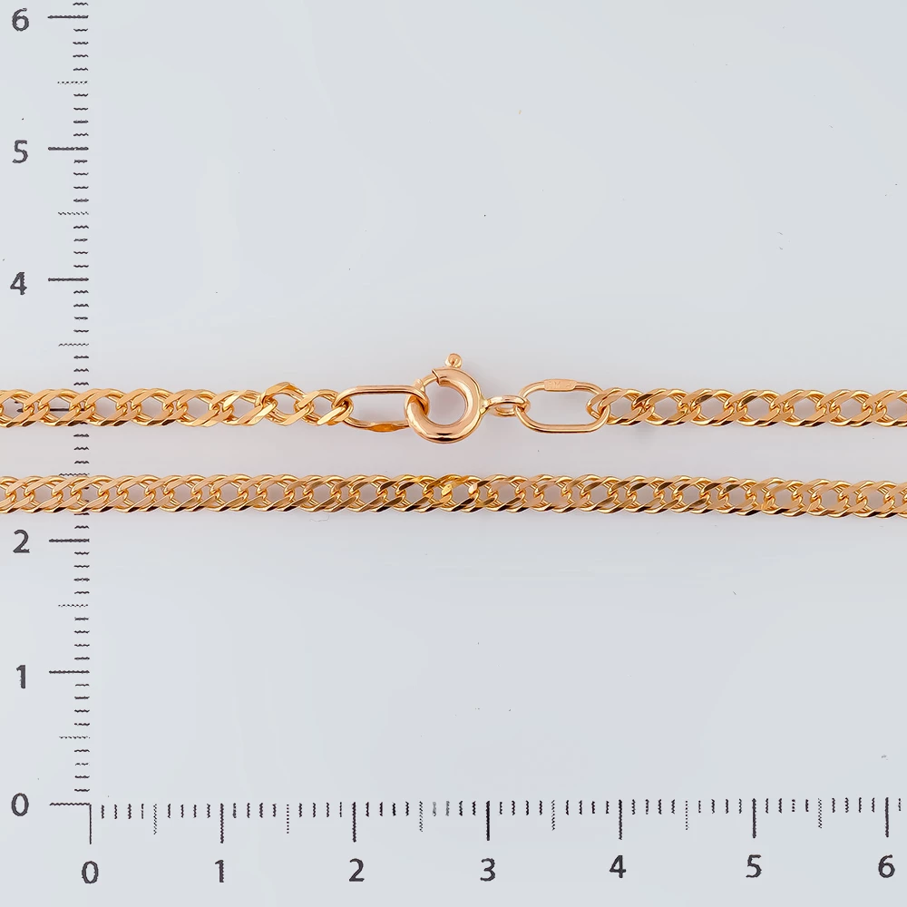 Цепь из красного золота 585 пробы