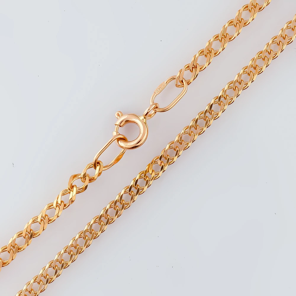 Цепь из красного золота 585 пробы