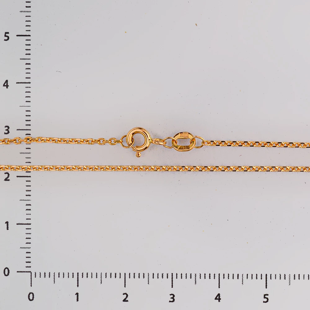 Цепь из красного золота 585 пробы