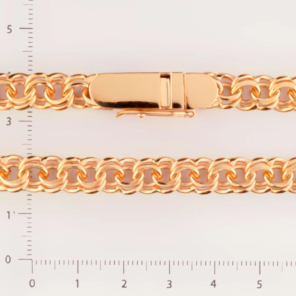 Цепь из красного золота 585 пробы