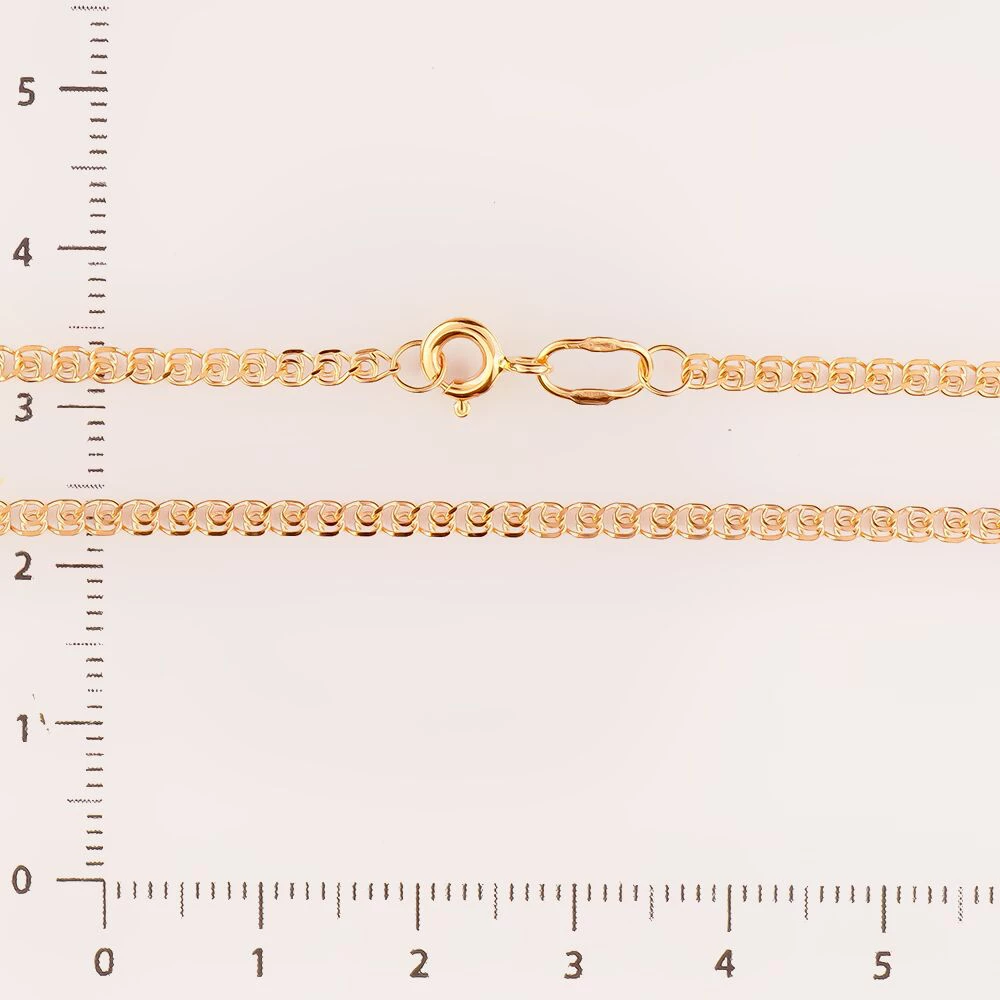 Цепь из красного золота 585 пробы