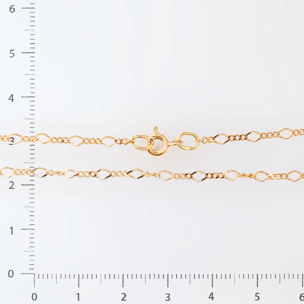 Цепь из красного золота 585 пробы