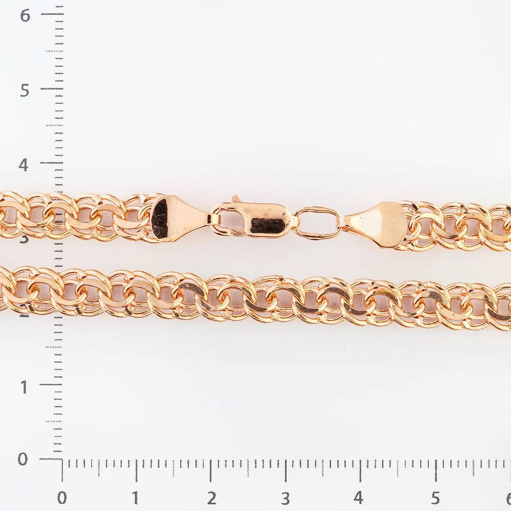 Цепь из красного золота 585 пробы