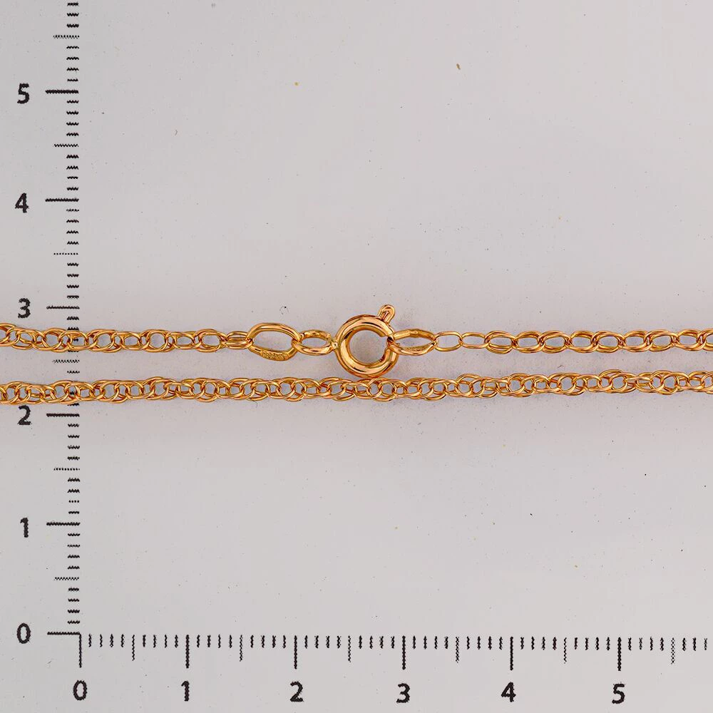 Цепь из красного золота 585 пробы