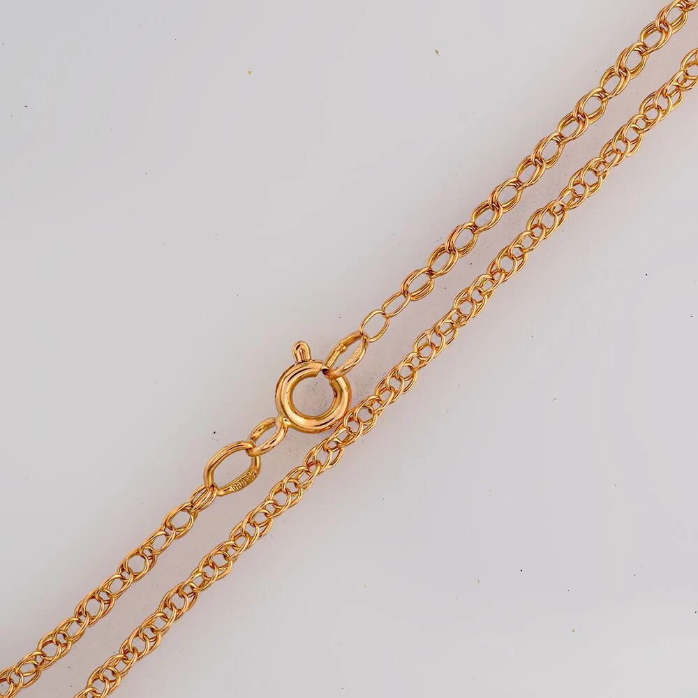 Цепь из красного золота 585 пробы