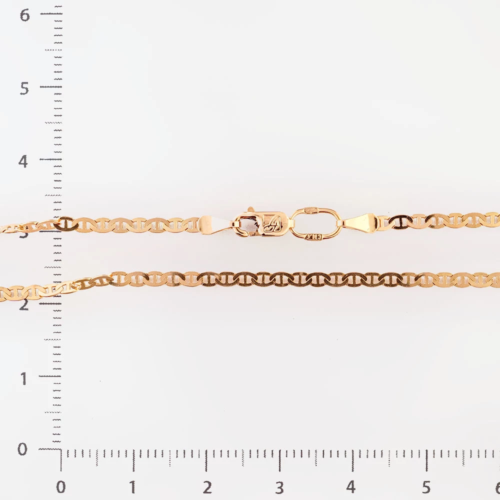 Цепь из красного золота 585 пробы