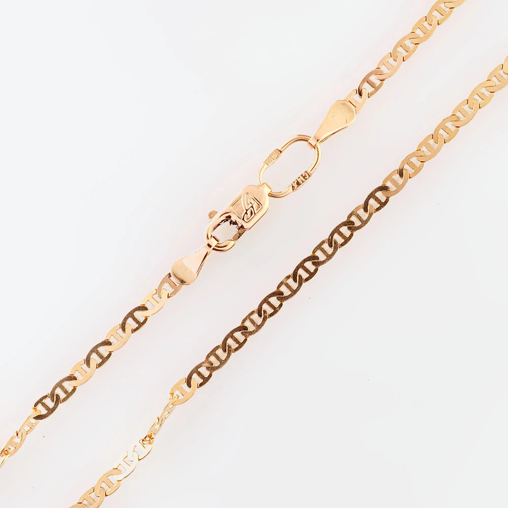 Цепь из красного золота 585 пробы