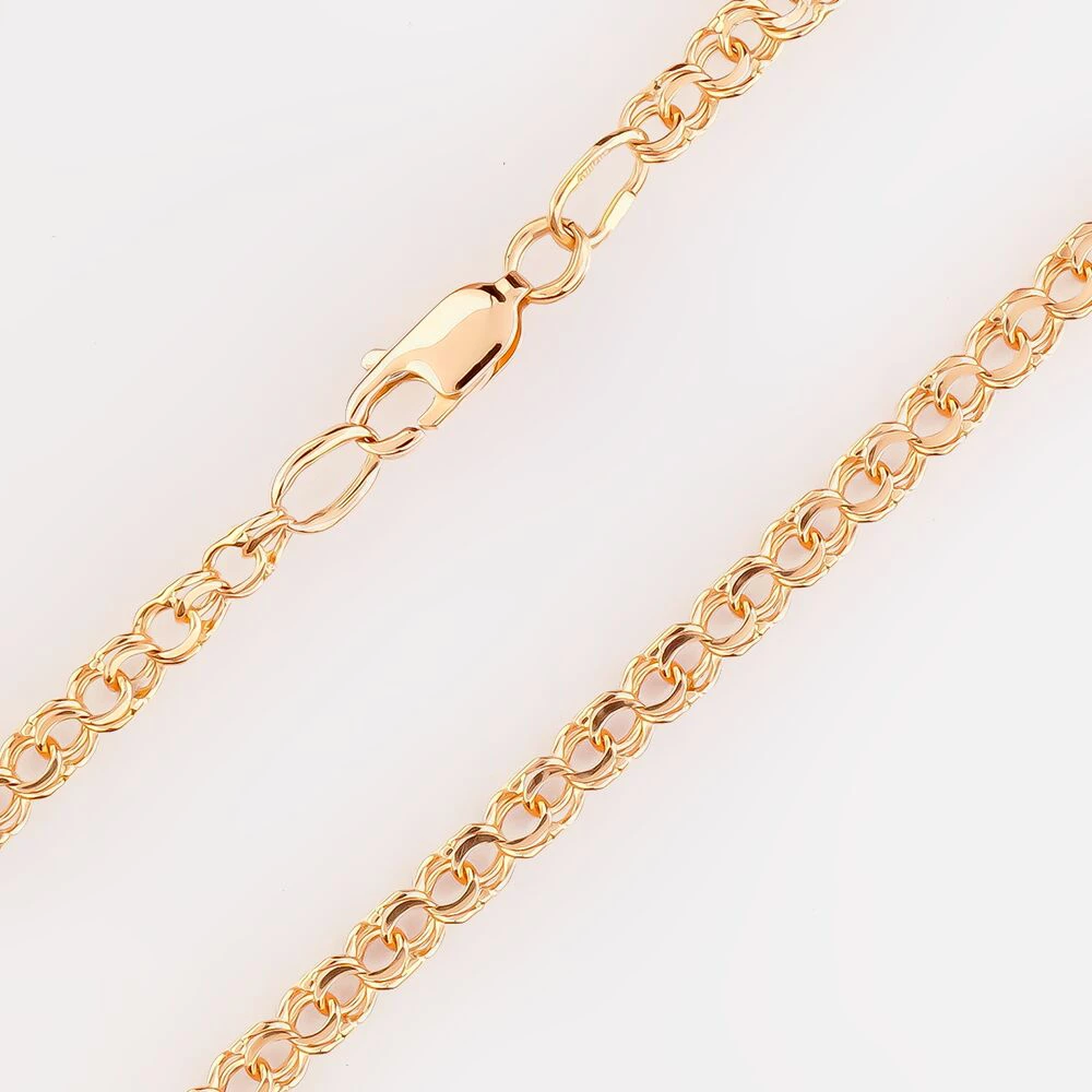 Цепь из красного золота 585 пробы