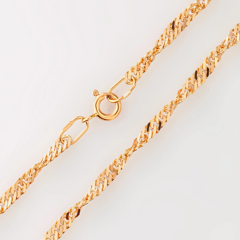 Цепь из красного золота 585 пробы