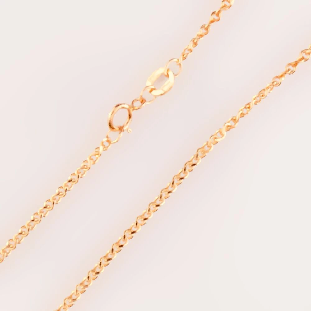 Цепь из красного золота 585 пробы