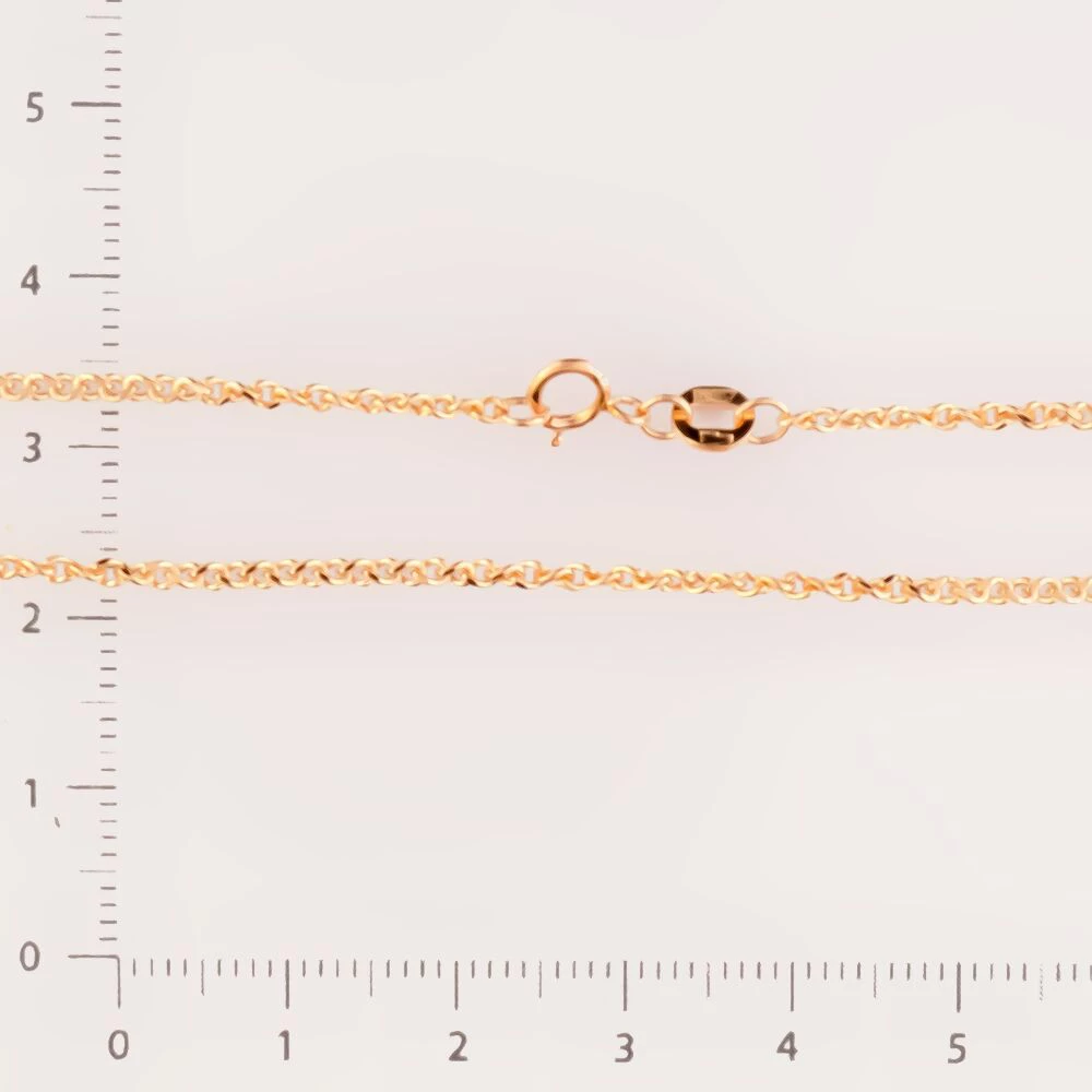 Цепь из красного золота 585 пробы