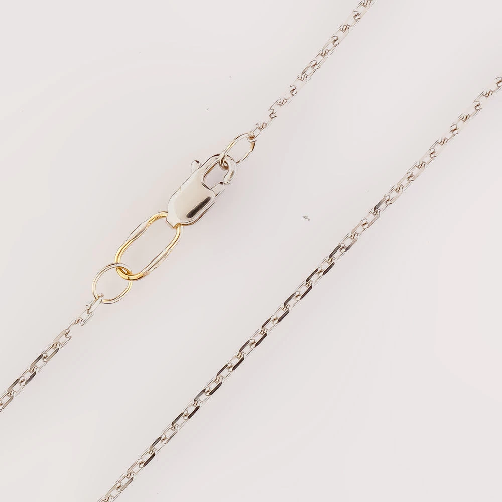 Цепь из белого золота 585 пробы