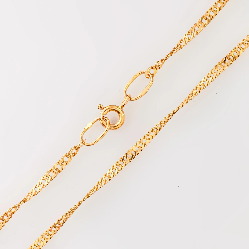 Цепь из красного золота 585 пробы