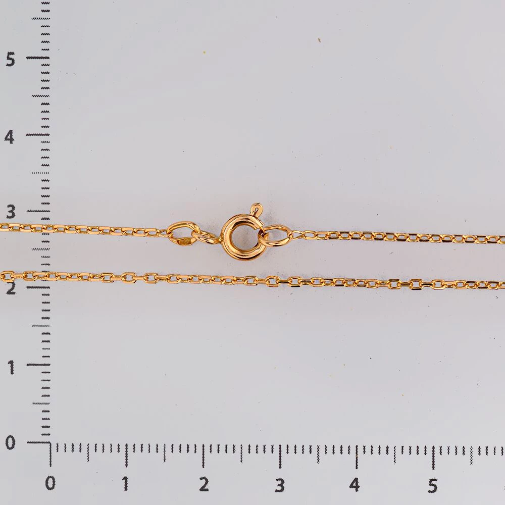 Цепь из красного золота 585 пробы