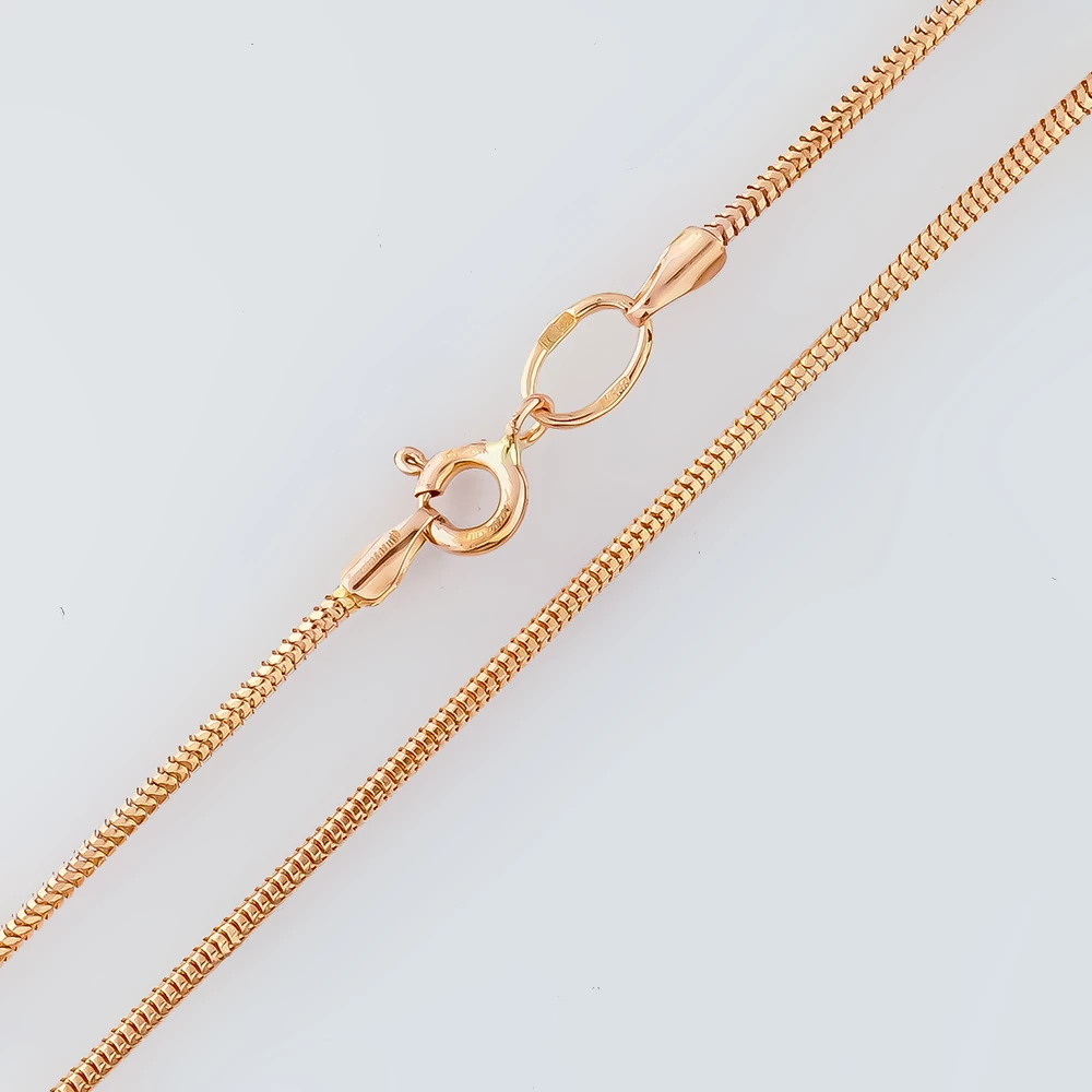 Цепь из красного золота 585 пробы