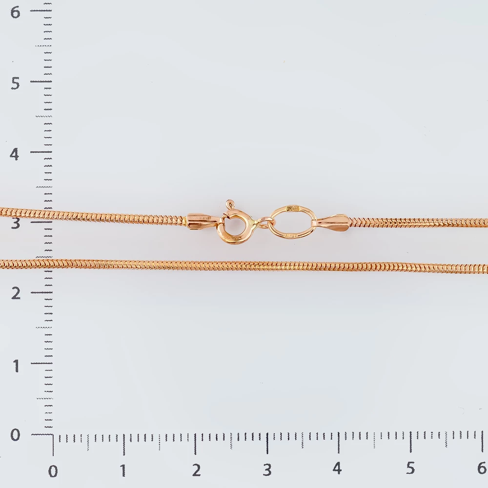 Цепь из красного золота 585 пробы