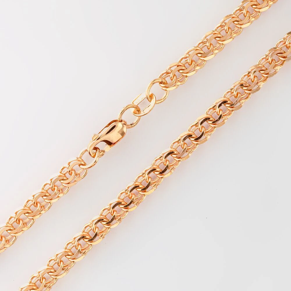 Цепь из красного золота 585 пробы