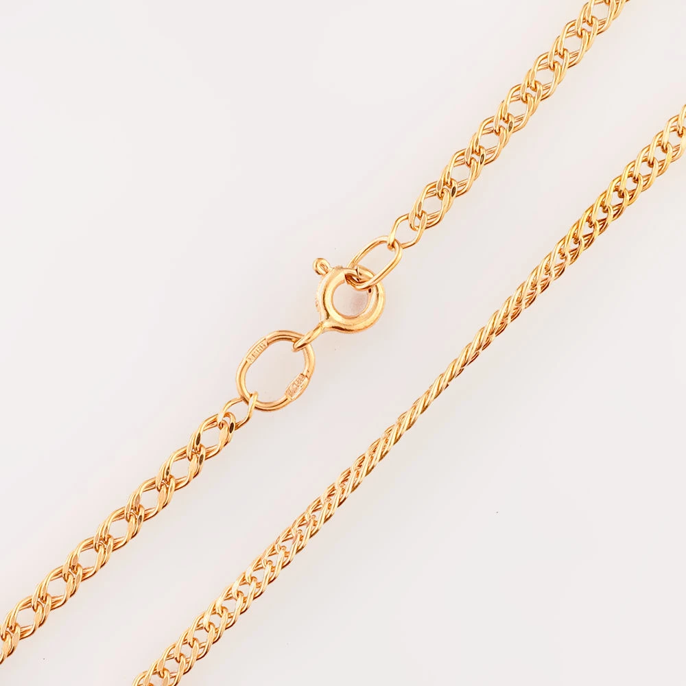 Цепь из красного золота 585 пробы