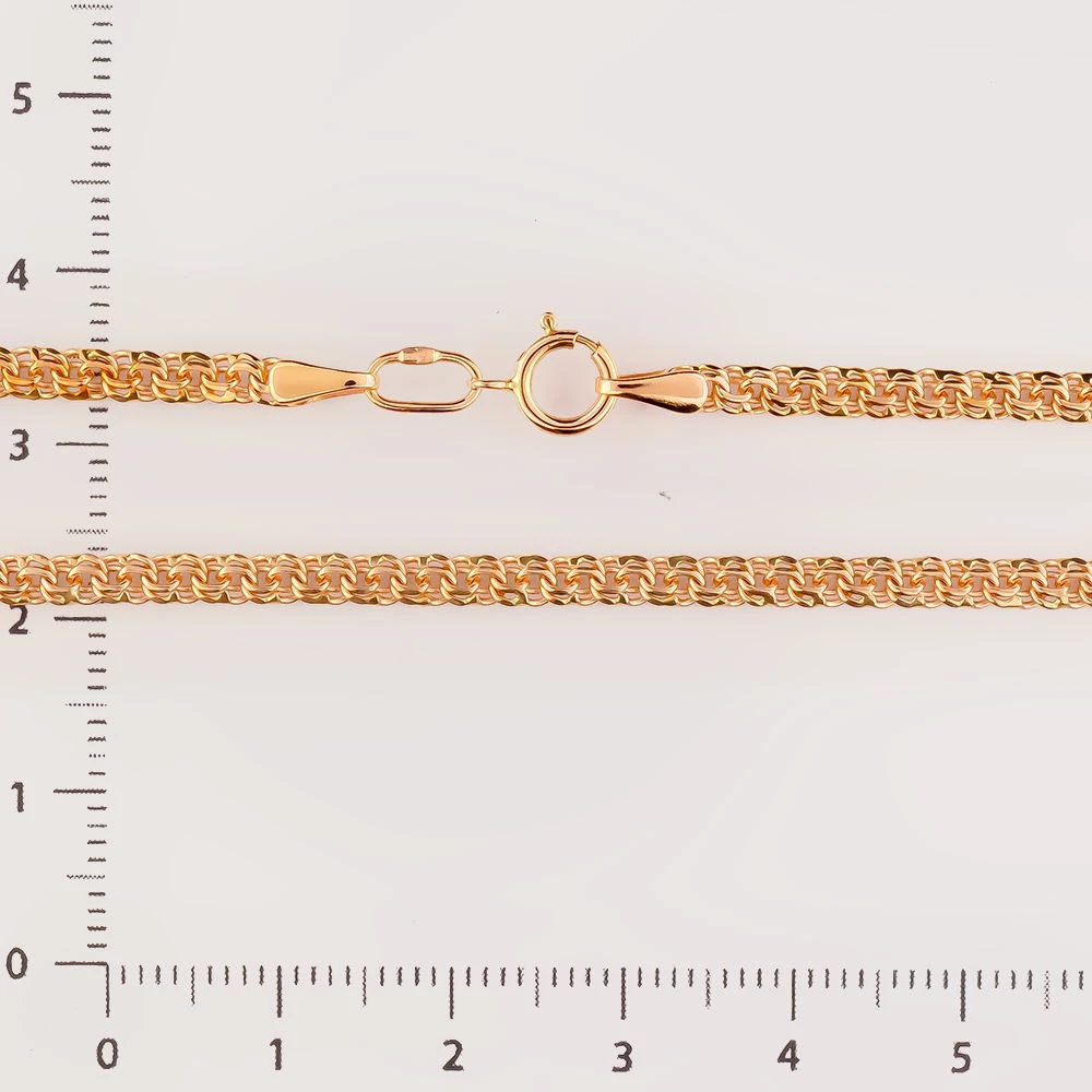 Цепь из красного золота 585 пробы