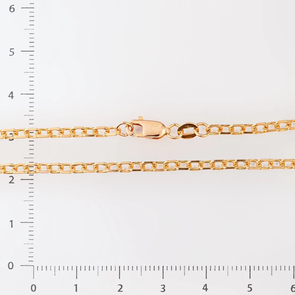 Цепь из красного золота 585 пробы