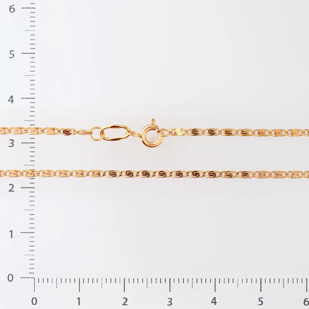 Цепь из красного золота 375 пробы