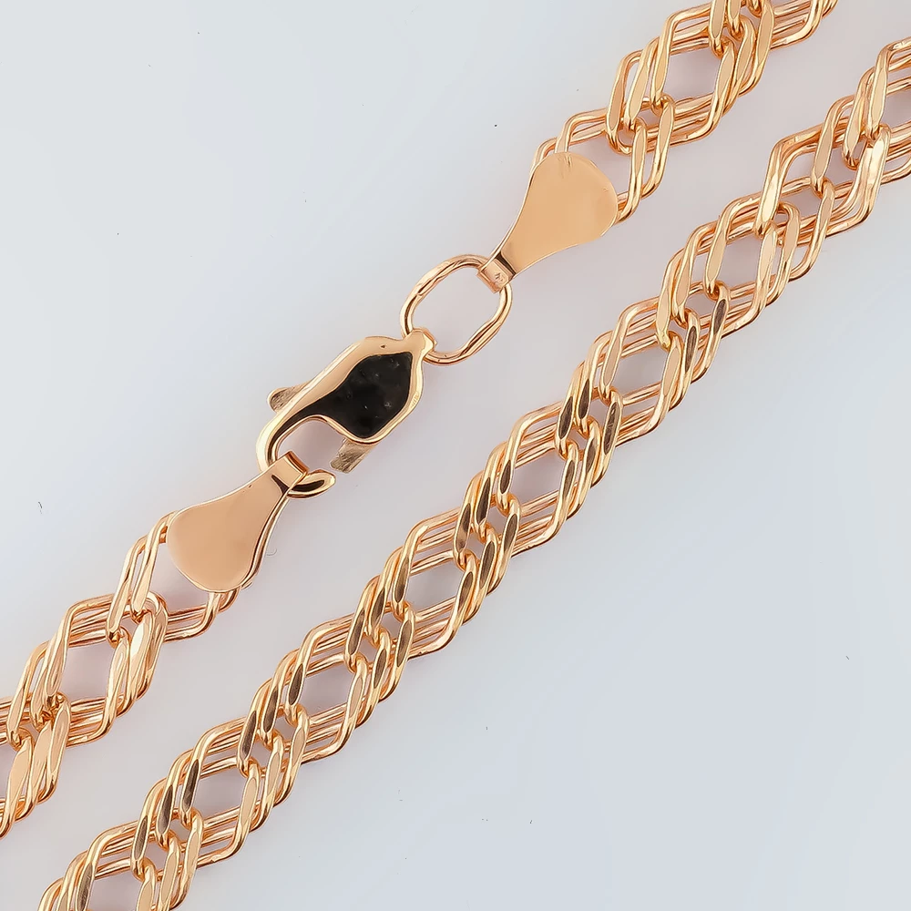 Цепь из красного золота 585 пробы