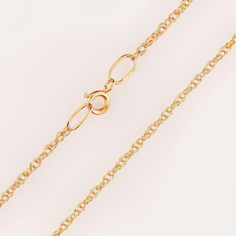 Цепь из красного золота 585 пробы