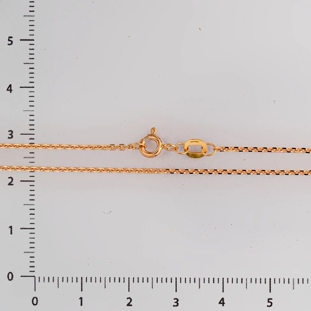 Цепь из красного золота 585 пробы